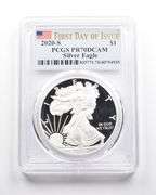 PR70 DCAM 2020-S American Silver Eagle FDOI PCGS