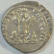 Mint condition Septimius Severus Roman Silver Denarius, 193-211 AD