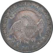 1822 Capped Bust Half Dollar O.107