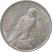1927-D Peace Silver Dollar