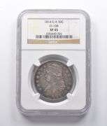 XF45 1814 Capped Bust Half Dollar O-108 E/A NGC