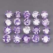 Heavy flashing 3.61ct diamond cut Tanzanite set