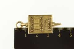 10K Yellow Gold 1950 Rutgers Economic Honors Society Charm/Pendant