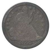 1840-O Seated Liberty Half Dime ND Scarce LG O