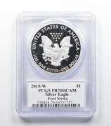 PR70 DCAM 2015-W American Silver Eagle FS Signed Moy PCGS