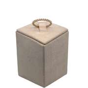 14K YELLOW GOLD PAVE DIAMOND BAND