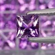Amazing 5.51ct matched bright purple Amethyst set
