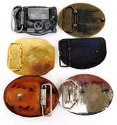 Nice Lot of 6 Vintage Belt Buckles