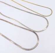 Group Lot of 3 Italian Chain Necklaces