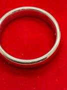 14K GOLD BANGLE BRACELET. HEAVY AND LARGE
