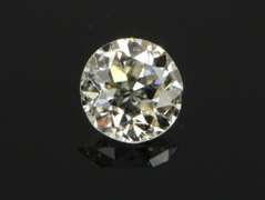 GIA 0.74 Ct Round Brilliant Cut J Color, I1 Clarity Diamond
