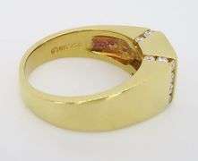 Bezel Set Men's Diamond Ring
