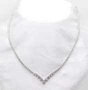 Stunning 3.06CTW Diamond Tennis Necklace