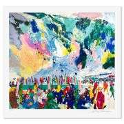 Aspen Mountain Rendezvous by LeRoy Neiman (1921-2012)