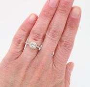 Halo Diamond Engagement Ring
