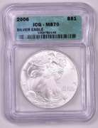 MS70 1oz. American Silver Eagle