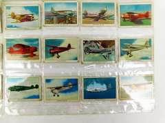 Big Lot of 48 Wings Cigarettes Tobacco Trade Cards