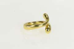 18K Yellow Gold Tiffany & Co. Elsa Peretti Teardrop Bypass Ring