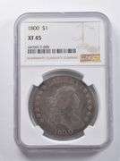 XF45 1800 Draped Bust Dollar NGC