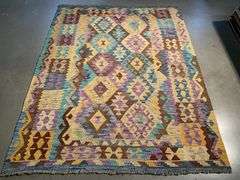 Colorful Reversible Kilim 5x7
