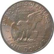 1972 Eisenhower Dollar Beautiful TONE