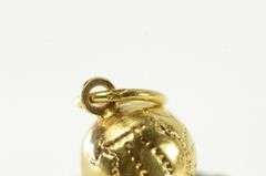 18K Yellow Gold 3D Volleyball Sport Vintage Charm/Pendant