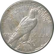 1924-S Peace Silver Dollar