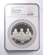 PF67 UCAM 1987 Mo Mexico 12 Onza Silver USA Constitution NGC