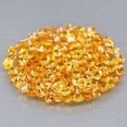 Glittering 3.75ct diamond cut Songean Sapphire set