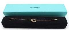 Tiffany & Co. Diamond Save The Wild Elephant Bracelet in 18K W/Box