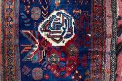 Semi Antique Persian Hamedan 2.11x2.10
