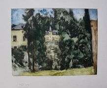 Paul Cezanne, 'Maison et Paysage'