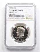 PF70 UCAM 1989-S Kennedy Half Dollar Prestige Set NGC RARE PEDIGREE