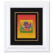Flower Jumper Over Sunrise on Blends II by Peter Max