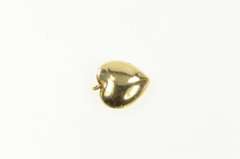 14K Yellow Gold Puffy Heart Love Symbol Classic Vintage Charm/Pendant
