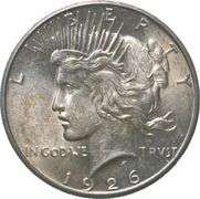 1926-S Peace Silver Dollar