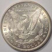 1885 Morgan Silver Dollar, BU.