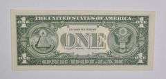 1957 $1 US Silver Certificate Blue Seal Fancy Serial Number - LOW