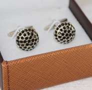 Handsome Pair Cufflinks By Carelli