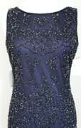 Stylish Navy Color Evening Dress