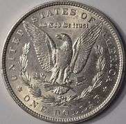 1878 Rev 1879 Morgan Silver Dollar, Circulated.