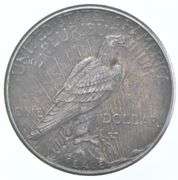 1922-S Peace Silver Dollar - "Opportunity" Sticker Advertising