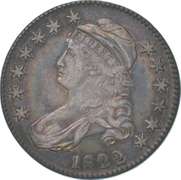 1822 Capped Bust Half Dollar O.107