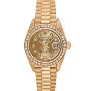 Rolex Ladies 18K Yellow Gold President