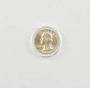 1964-D Washington Quarter Orig. Binion Silver Hoard Sampler 55/400 COA