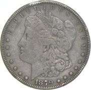 1879-S Morgan Silver Dollar Reverse 78 Rev 1878