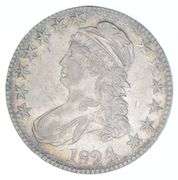 1824 Capped Bust Half Dollar