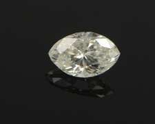 GIA 0.74 Ct Marquise Cut K Color, I3 Clarity Diamond