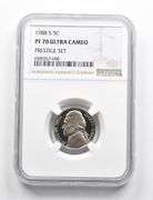 PF70 UCAM 1988-S Jefferson Nickel Prestige Set NGC RARE PEDIGREE
