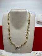 CERTIFIED BRAND NEW 14K GOLD , DIAMOND AND TANZANITE NECKLACE